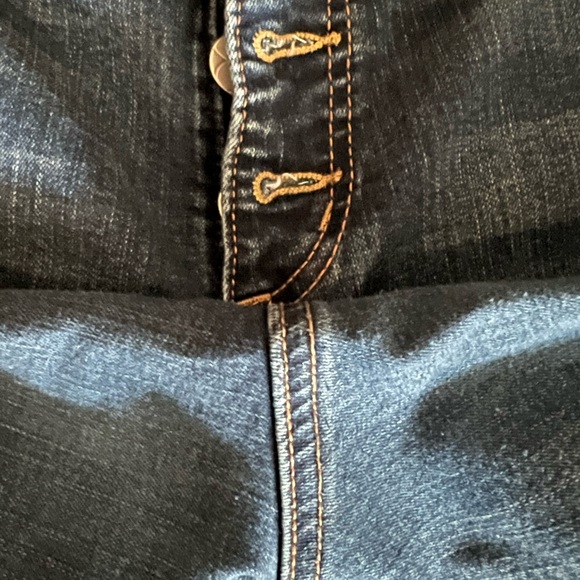 Pre-LOVED Jessica Simpson mid rise straight ankle jeans. Size 16W. EUC. - Picture 5 of 7